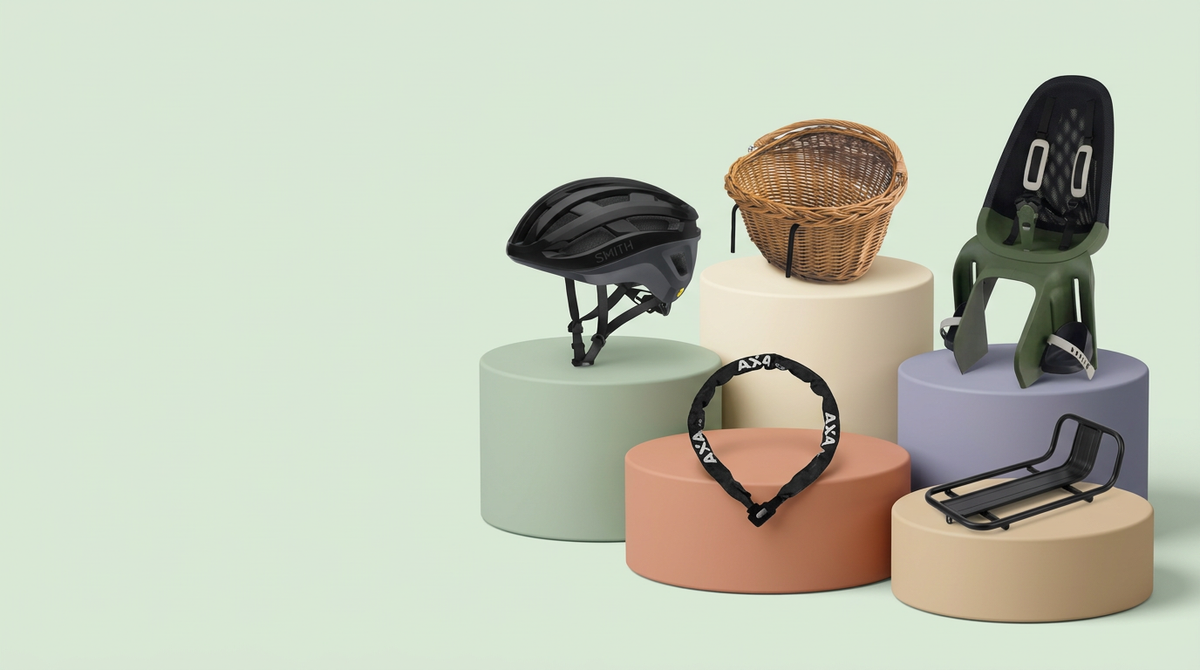 Ons assortiment fietsaccessoires en onderdelen