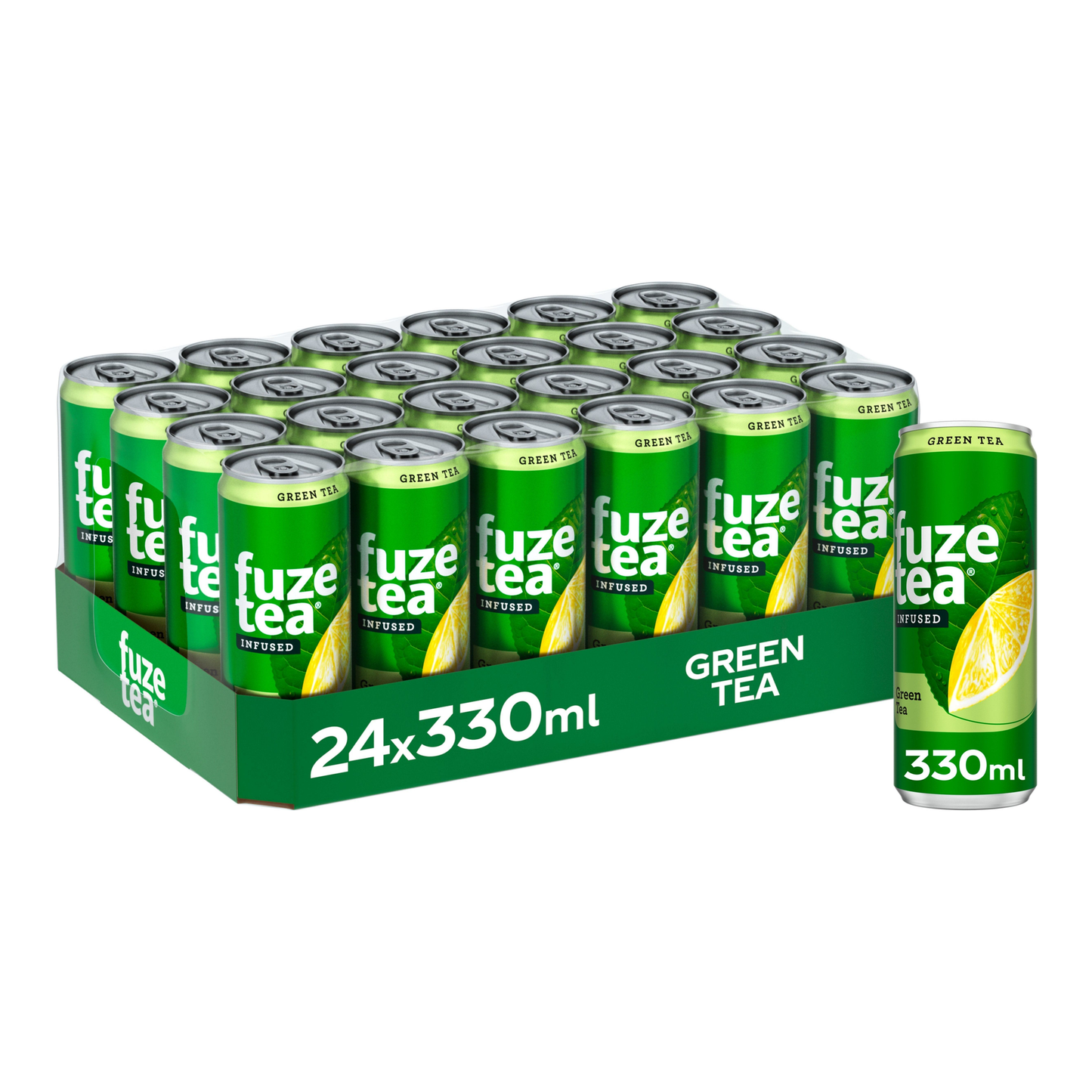 Thé vert Fuze en canette (24x 33cl)