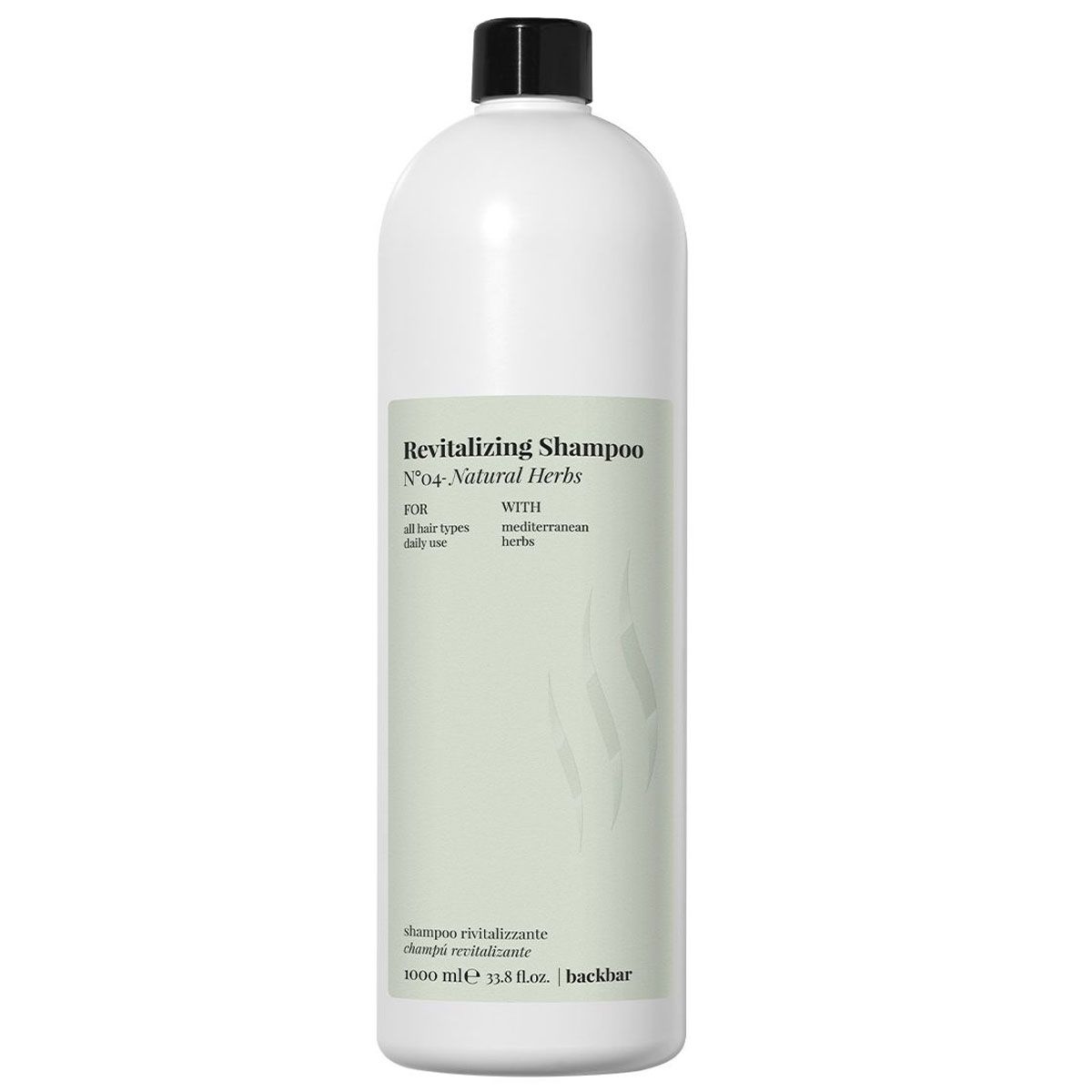 Farmavita backbar shampooing revitalisant n°04 herbes naturelles 1000ml