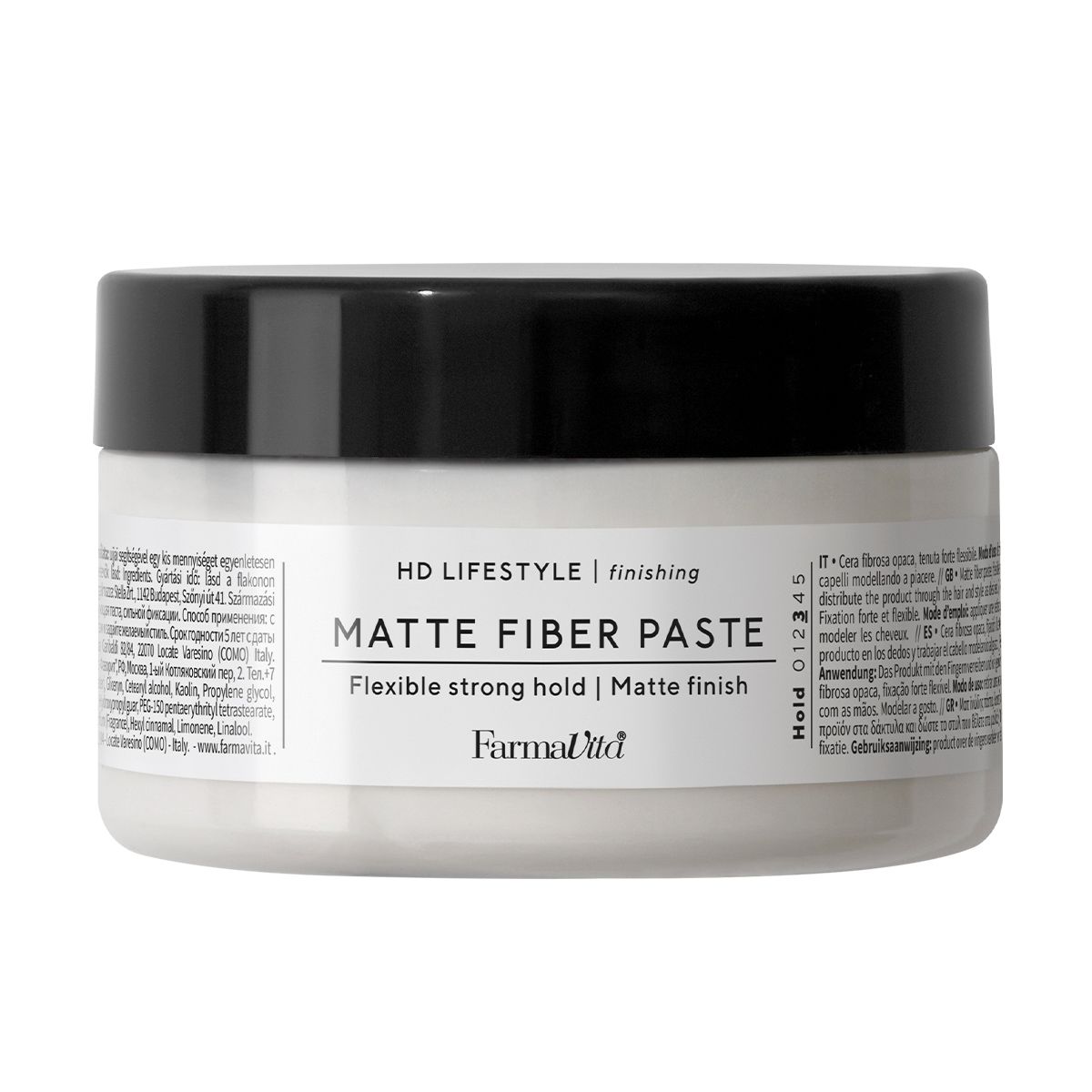 Farmavita HD Lifestyle Pâte de Fibres Mate 100 ml