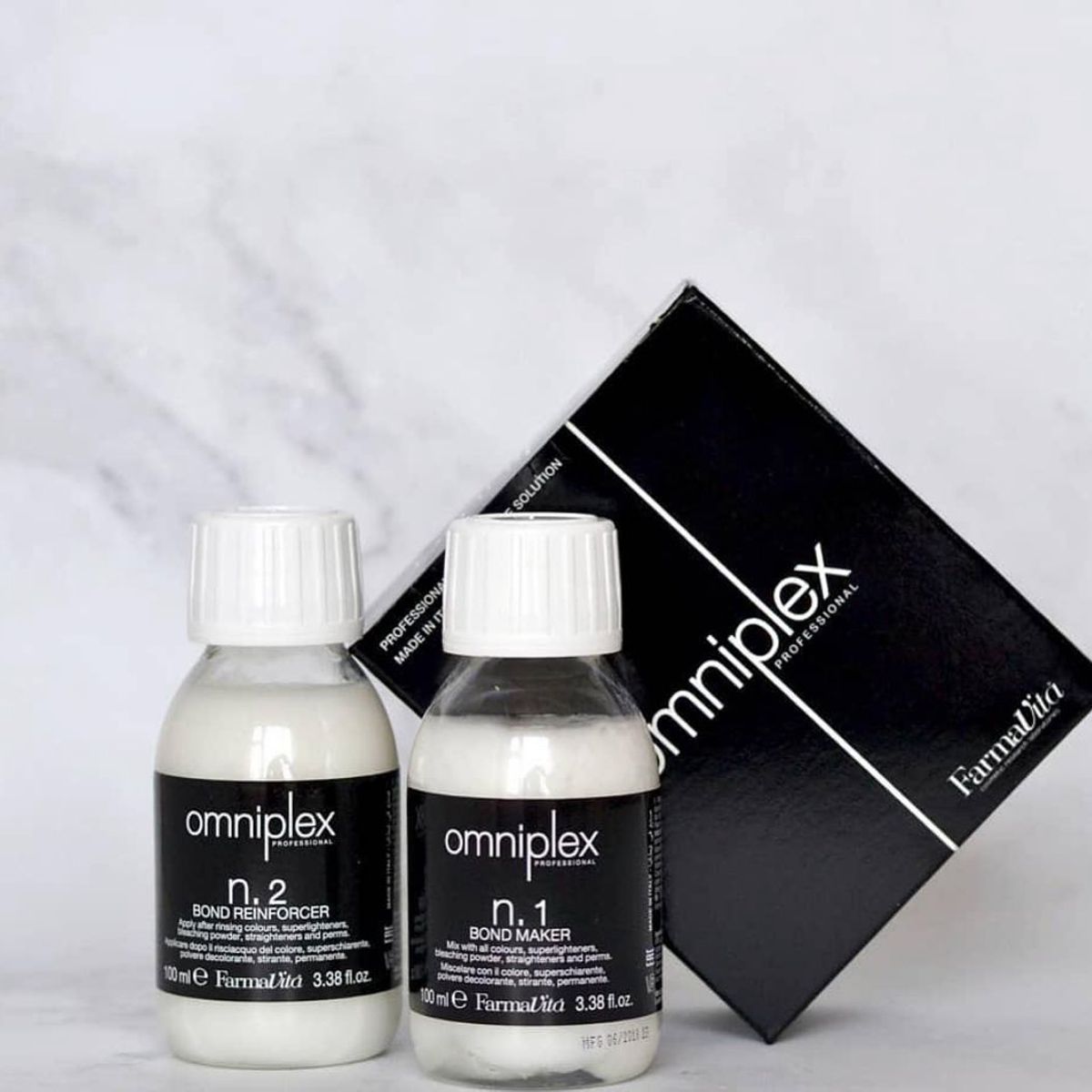 Farmavita omniplex système professionnel kit compact 2x 100ml