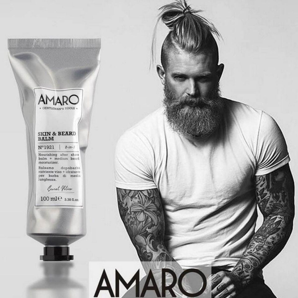 Farmavita amaro peau baume à barbe 100ml