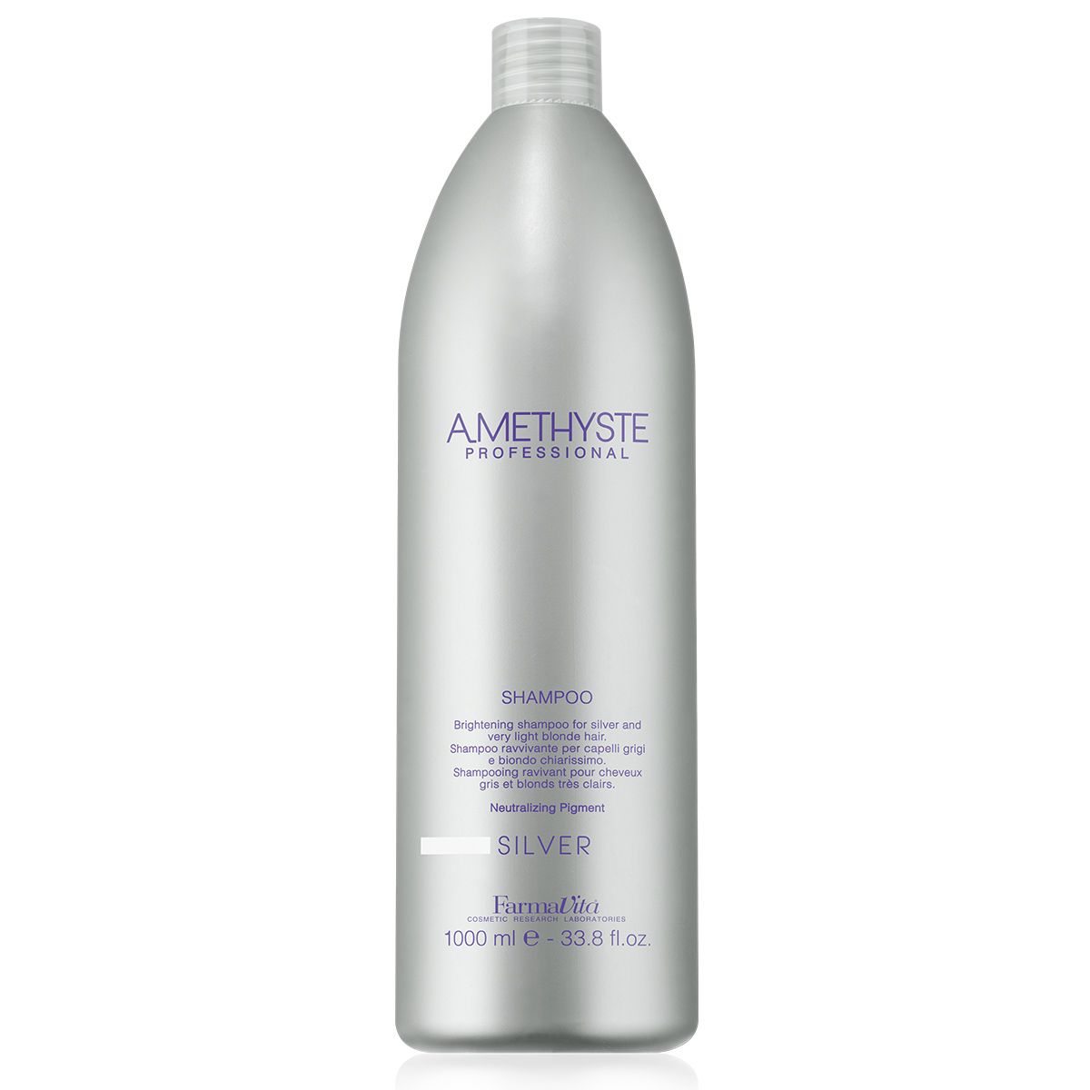 Farmavita shampooing argent améthyste 1000ml