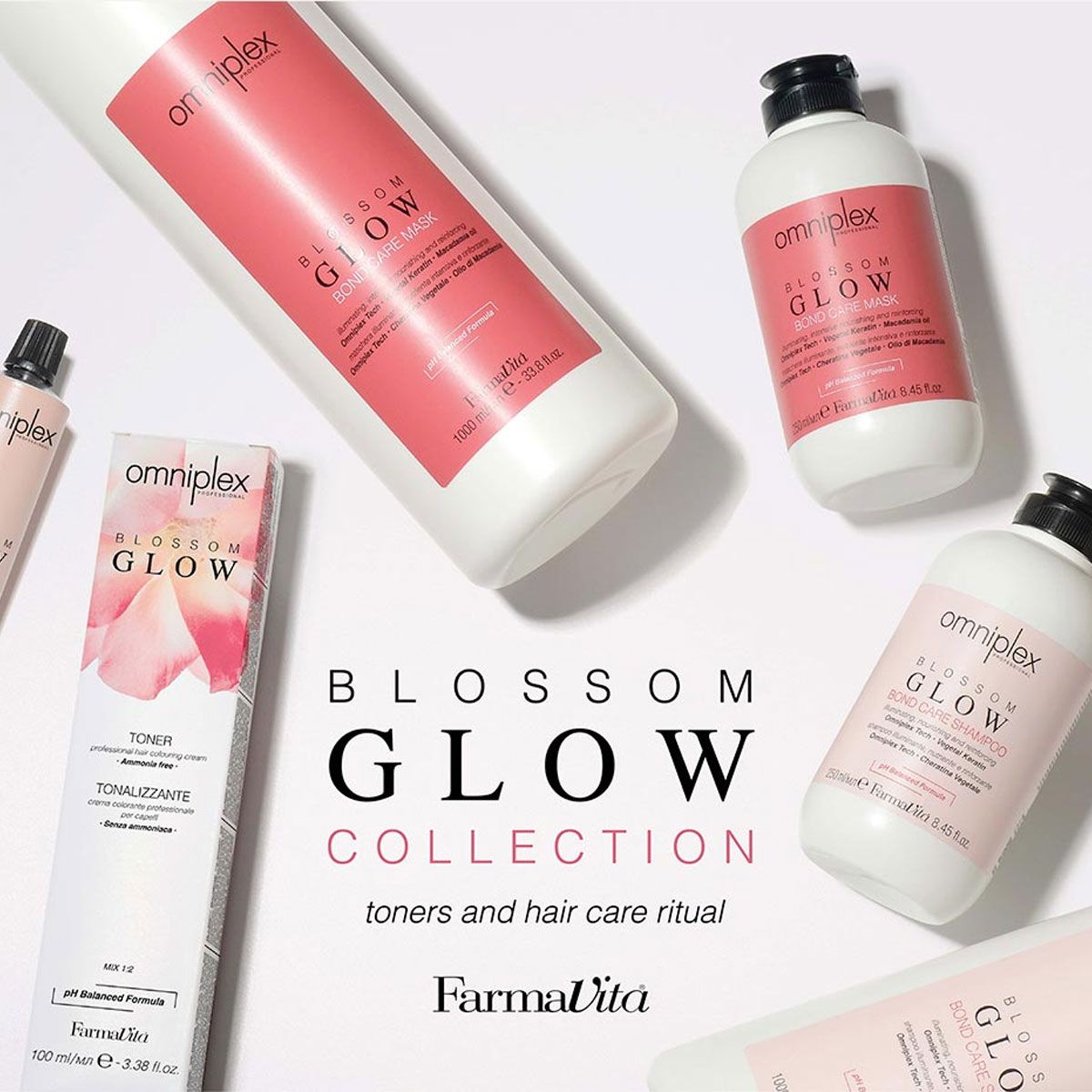 Farmavita omniplex Blossom Glow Bond Care Shampooing 1000 ml