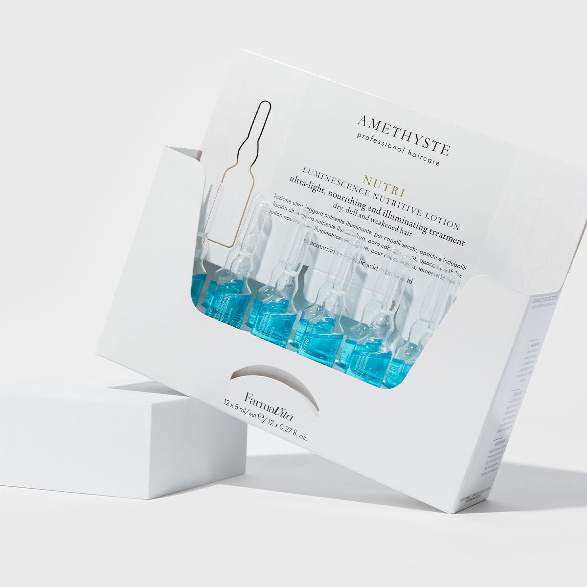 Farmavita améthyste nutri luminescence lotion nutritive 10x10ml