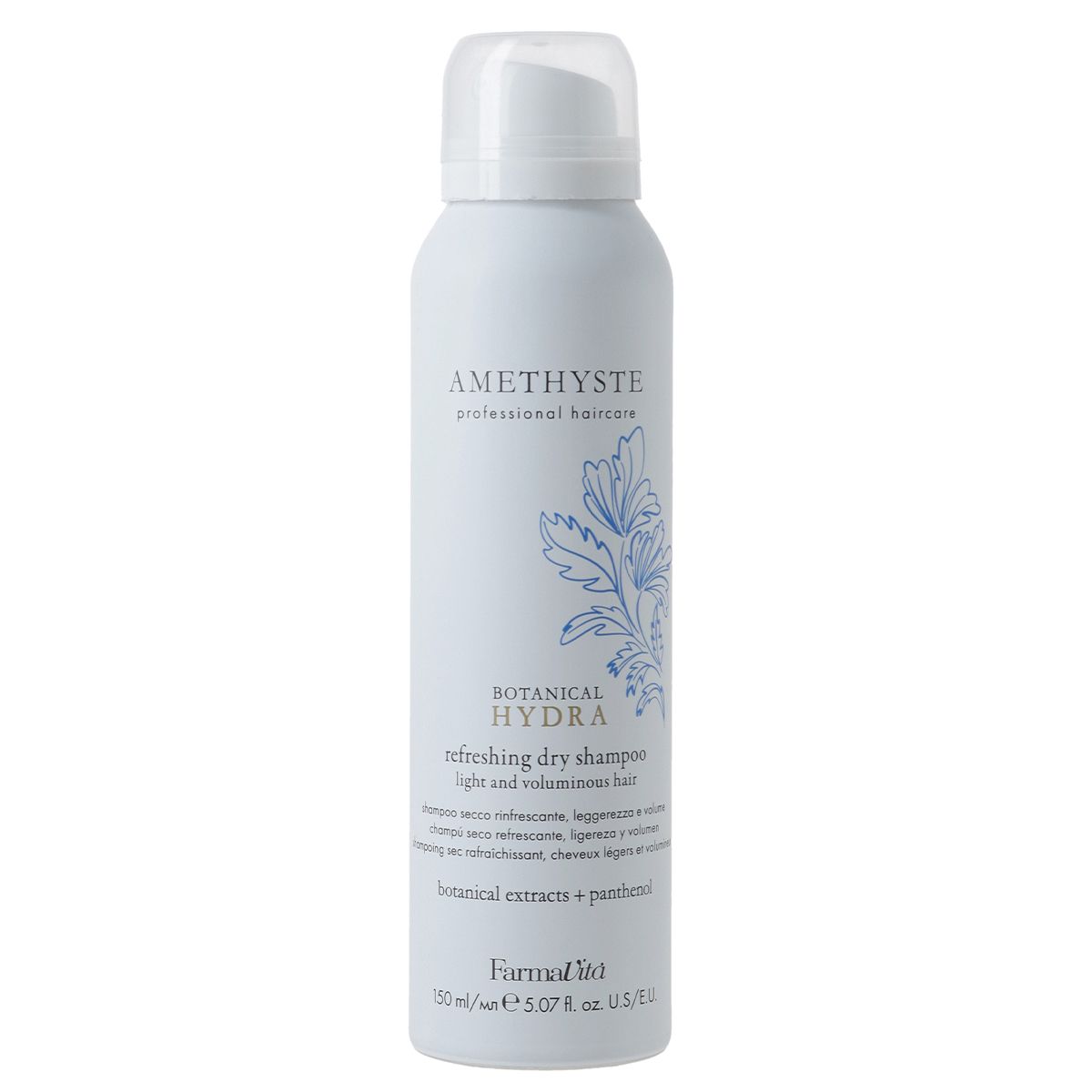 Farmavita améthyste botanique hydra shampooing sec rafraîchissant 150ml