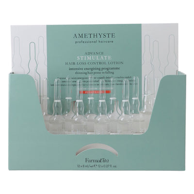 Farmavita améthyste stimule la lotion anti-chute 12x8ml