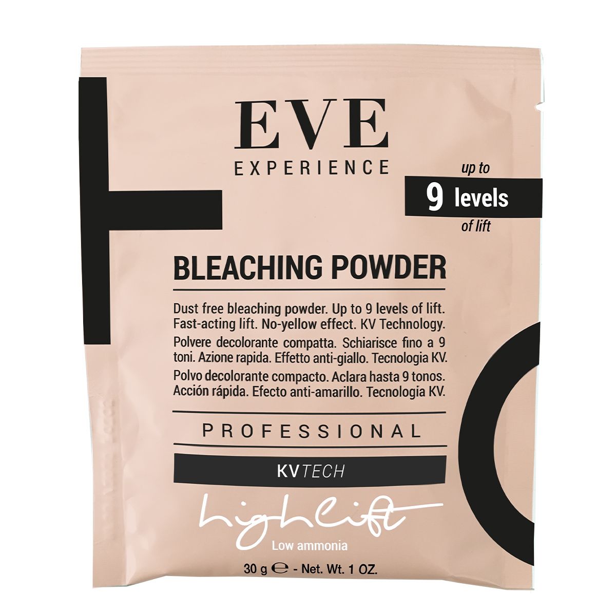 Farmavita eve experience poudre décolorante haute portance sachet 30gr