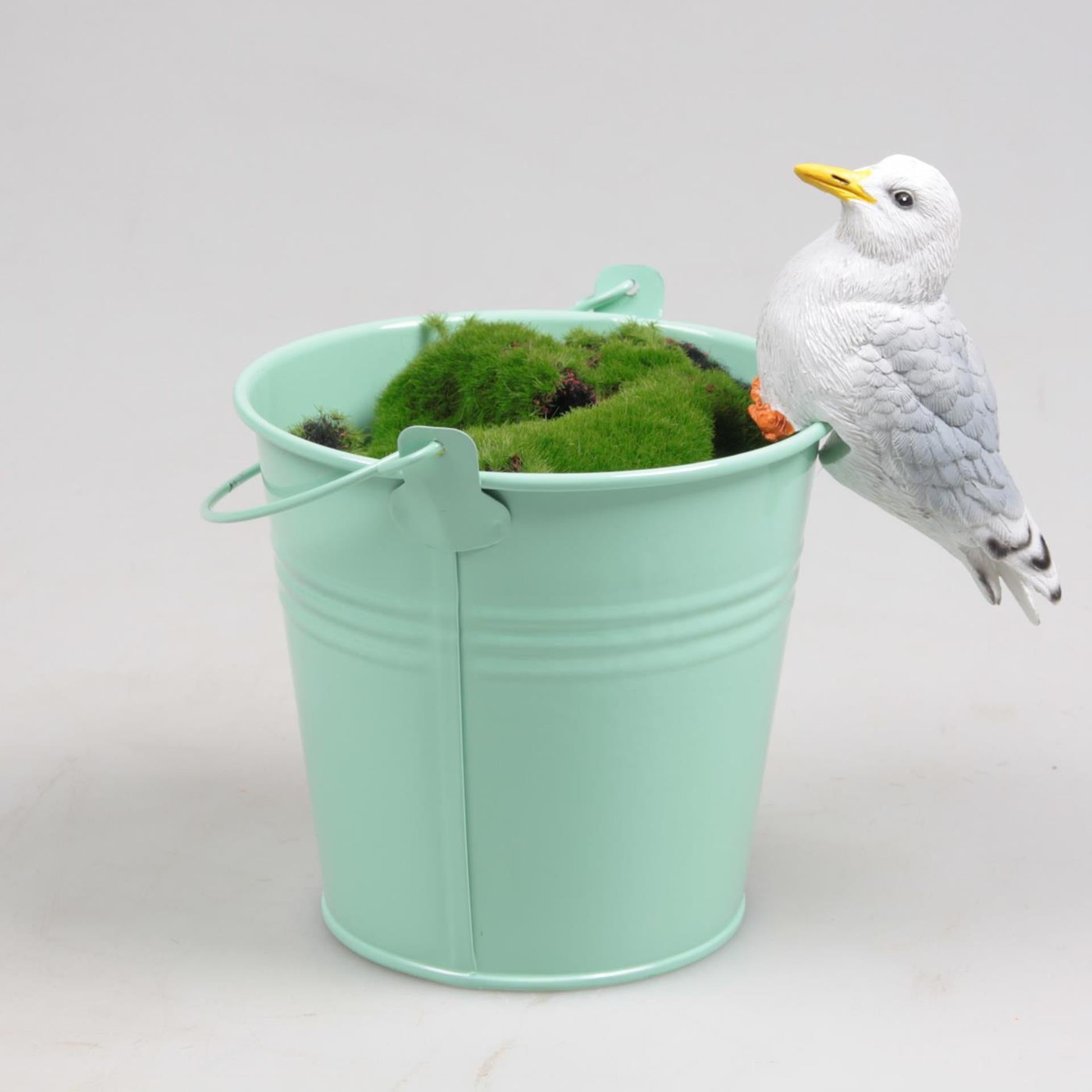 Cintre de pot de décoration inspiré de la saison, oiseau, mouette