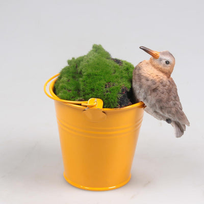 Cintre de pot de décoration inspiré de la saison, barge d'oiseau