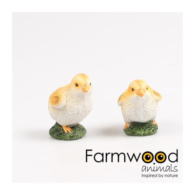 Statue de jardin animaux de ferme poussin 9cm