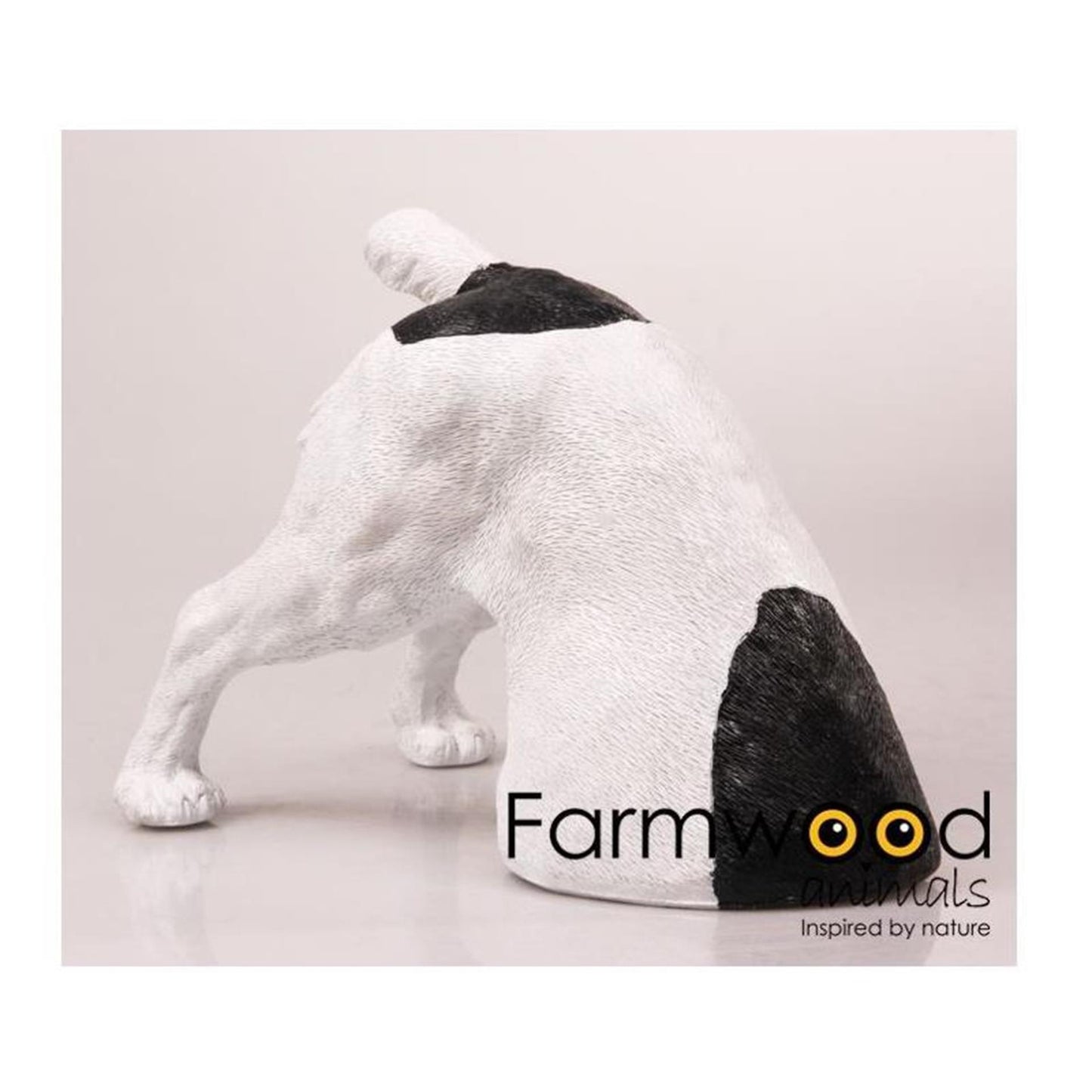 Statue de jardin animaux de ferme chien creusant 25cm