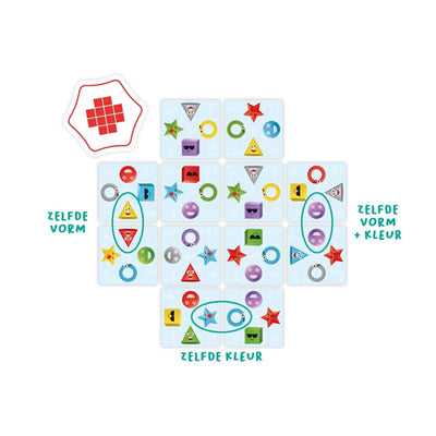 ASMODEE Pattern Party! Jeu de cartes