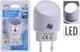 Excellente lampe de nuit électrique LED avec capteur blanc