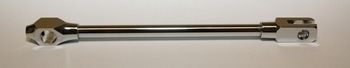 Tube de frein de gazelle 125 mm chromé en laiton
