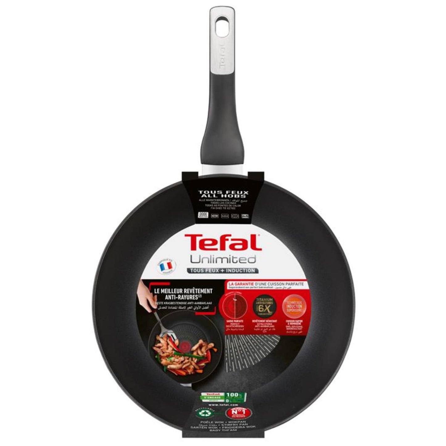 Ustensine de cuisine tefal tefal illimite wokpan 28 cm