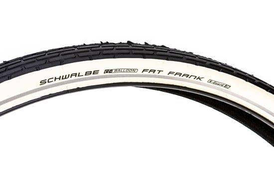 Schwalbe Tire Fat Frank 50-622 (28x2,00) Blanc noir