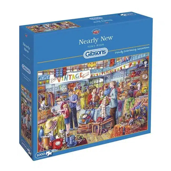 Gibsons Gibson puzzle presque neuf boutique vintage 1000 pièces
