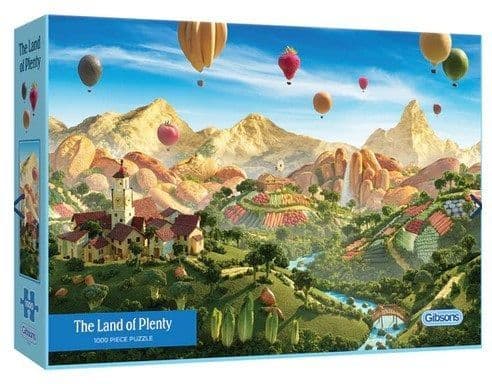 Intro Gibson puzzle le pays de l'abondance 1000 pièces