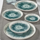 Güral service de table goutte verte 24 pièces