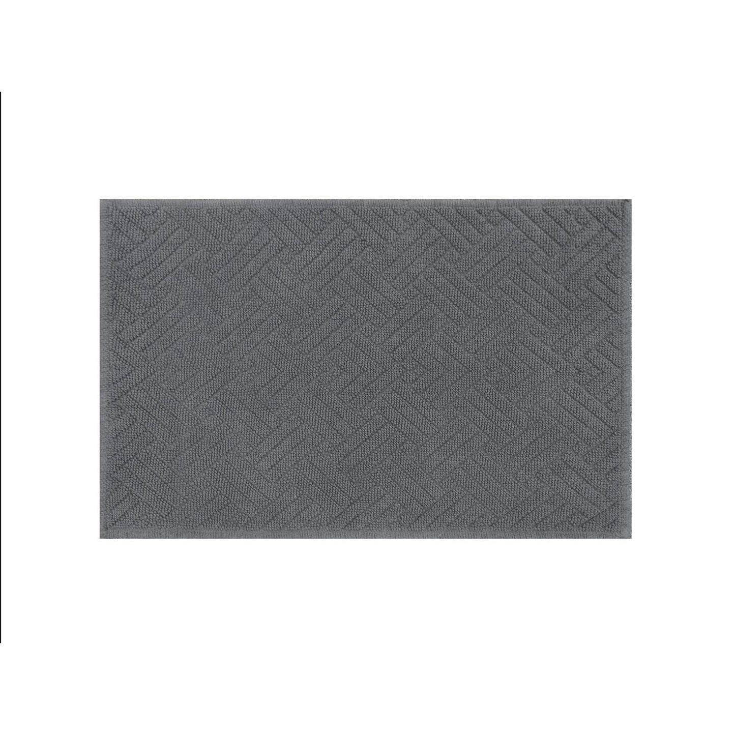 Tapis de bain Dutch House Gaeta 50x80cm gris