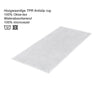 Tapis de bain Dutch House Gaeta 50x80cm blanc
