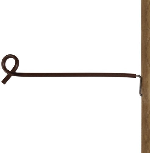 Gallagher isolateur de distance queue bouclée bois 40cm terra (10) - 720135 720135