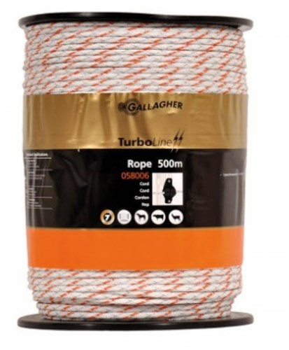 Gallagher duopack cordon turboline blanc 2x500m - 069798 - 069798