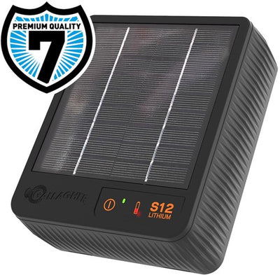 Gallagher s12 électrificateur de clôture électrique solaire - 0,12 ans - 349015 349015