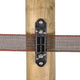 Isolateur d'angle Gallagher turboline avec écrou à oreilles (5) - 016702 016702
