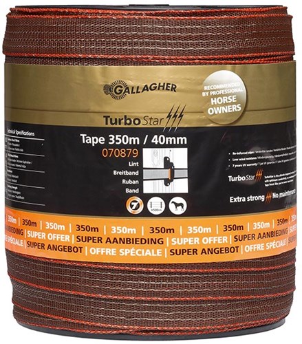 Ruban Gallagher turbostar 40mm terre 350m - 070879 070879