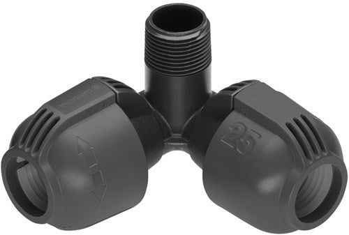 Piece d'angle Gardena 25 mm x 3 4 fil externe