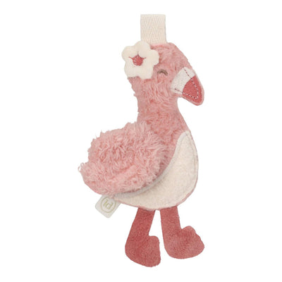 Petite guirlande hollandaise ornement flamant rose