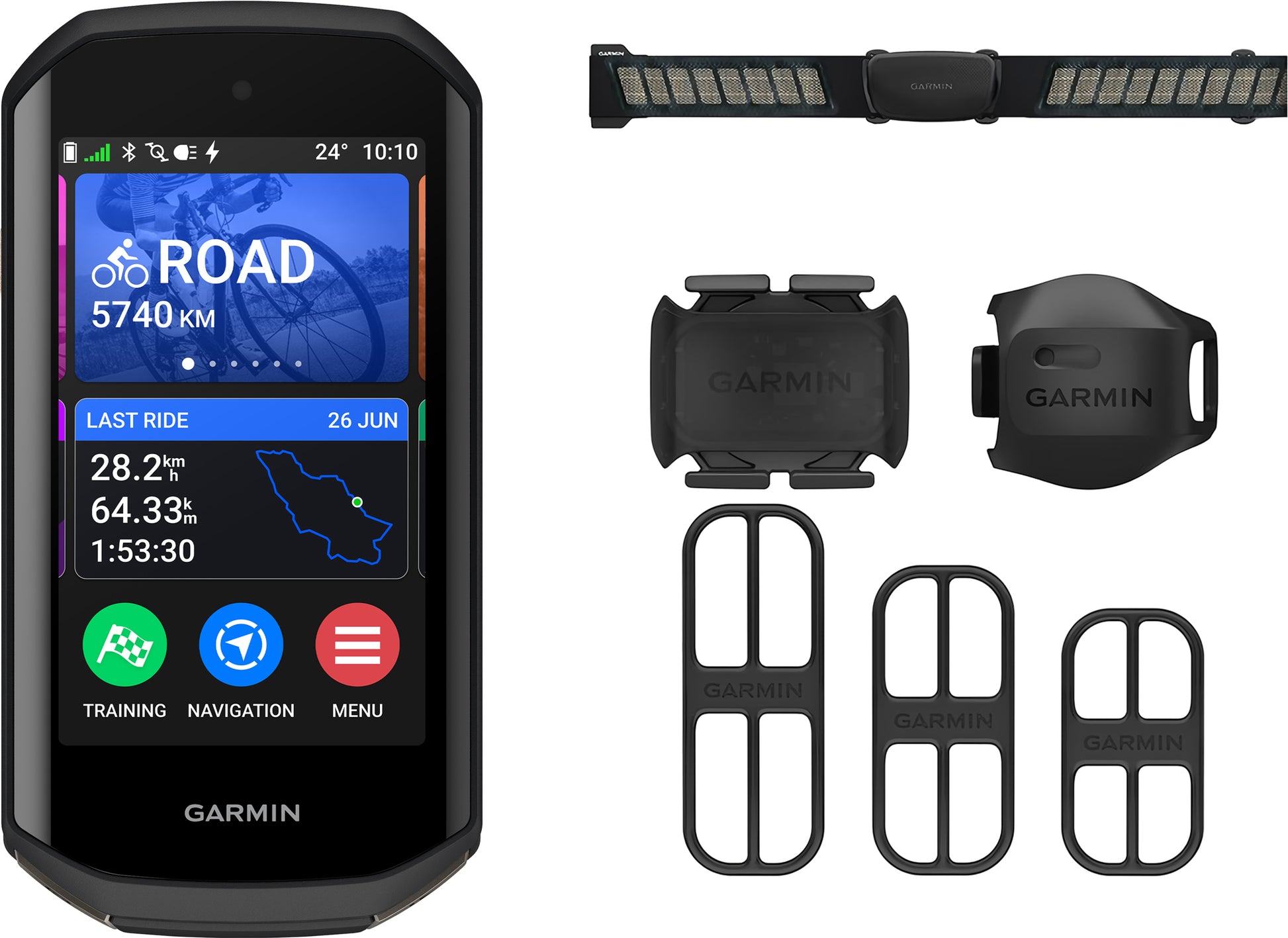 Offre groupée Garmin edge 1050 - Compteur de vélo GPS