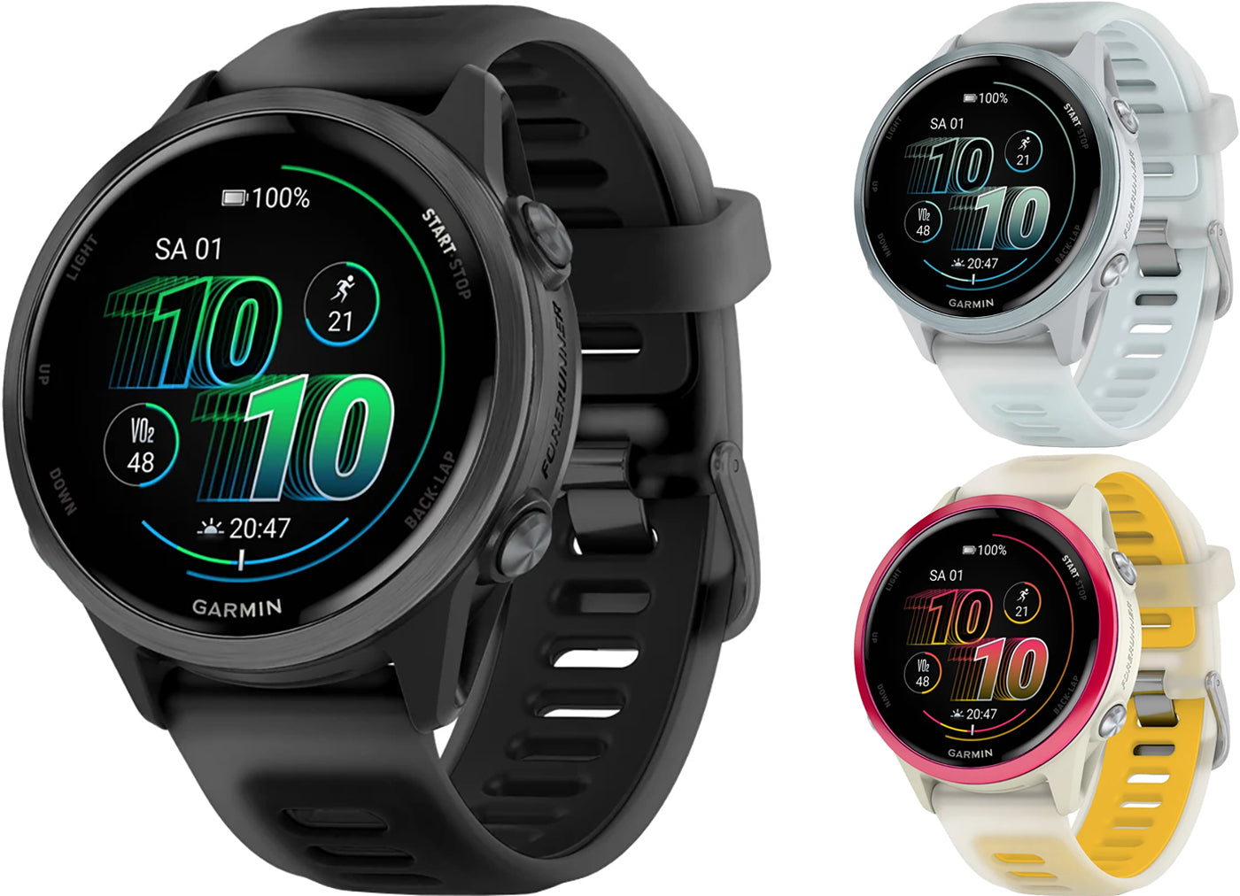 Garmin Forerunner 570 - Montre intelligente multisports GPS 42 mm