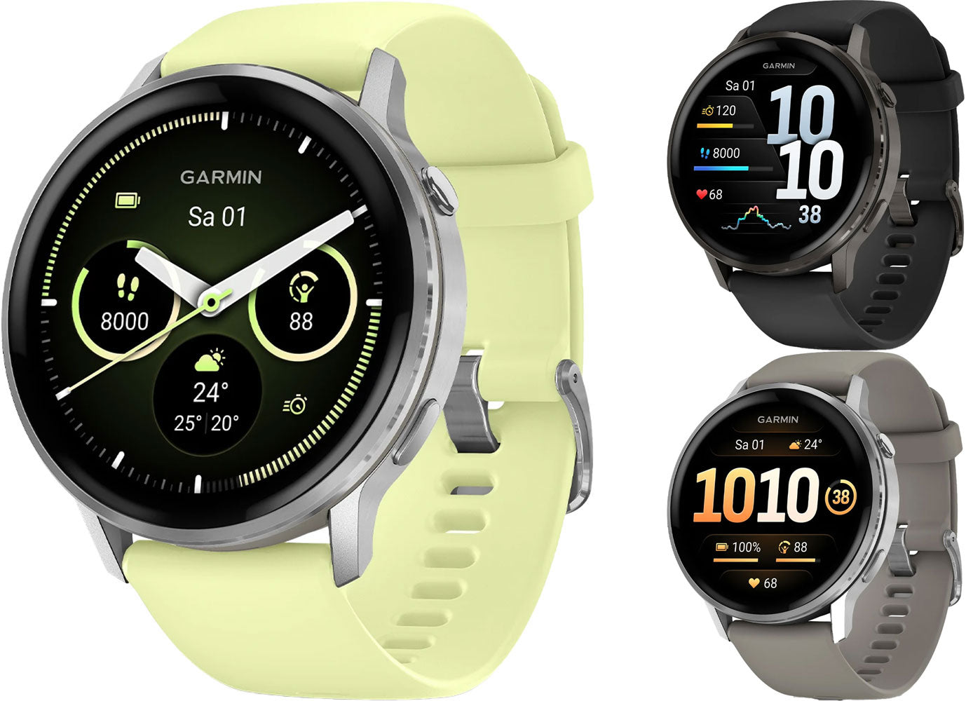 Montre intelligente multisports GPS Garmin Venu® 4 - 45 mm