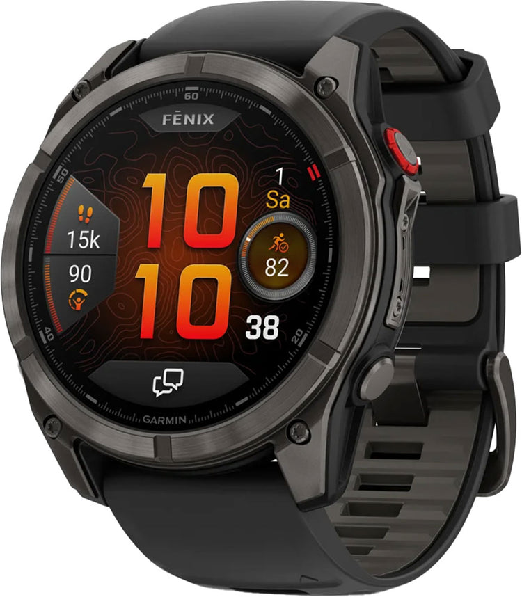 Garmin fenix 8 pro - saphir amoled 51 mm - montre intelligente multisport GPS