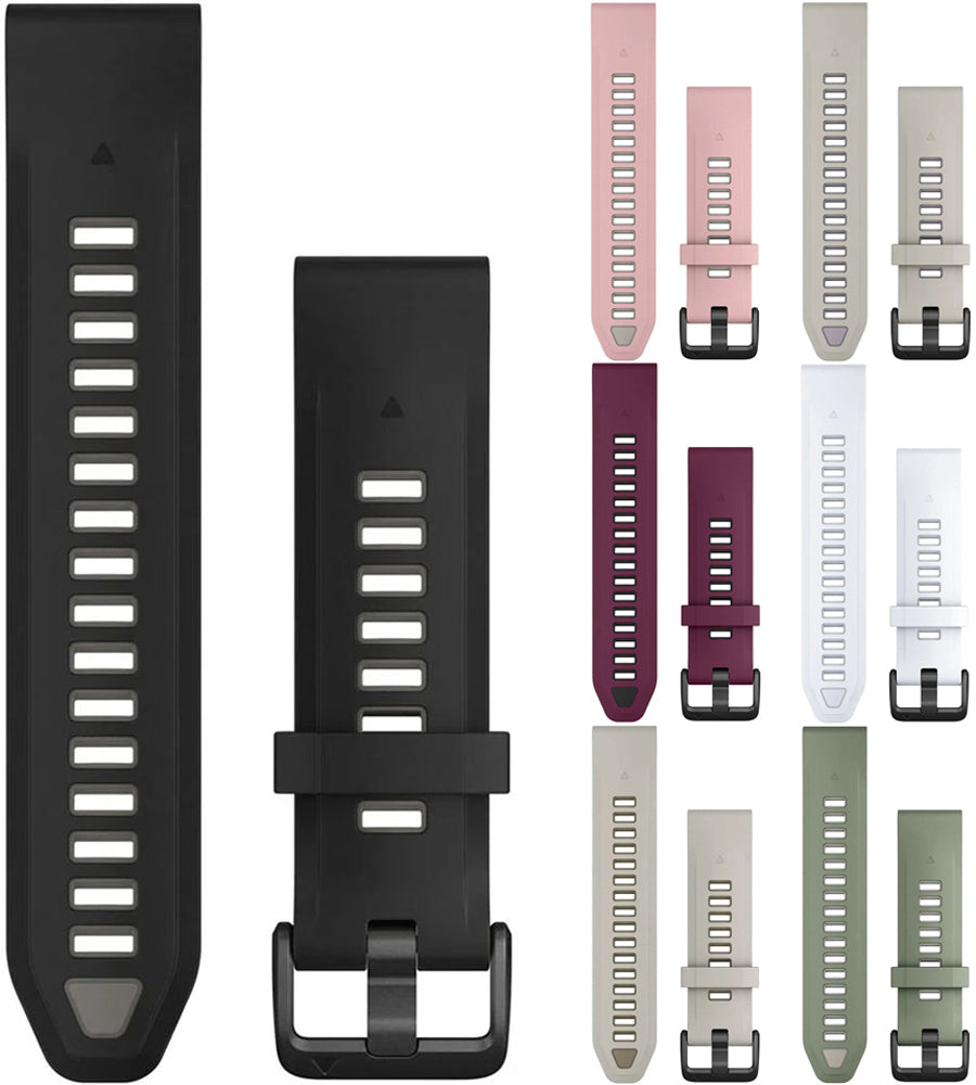Garmin fenix 8s 7s 6s bracelet en silicone quickfit™ 20 mm