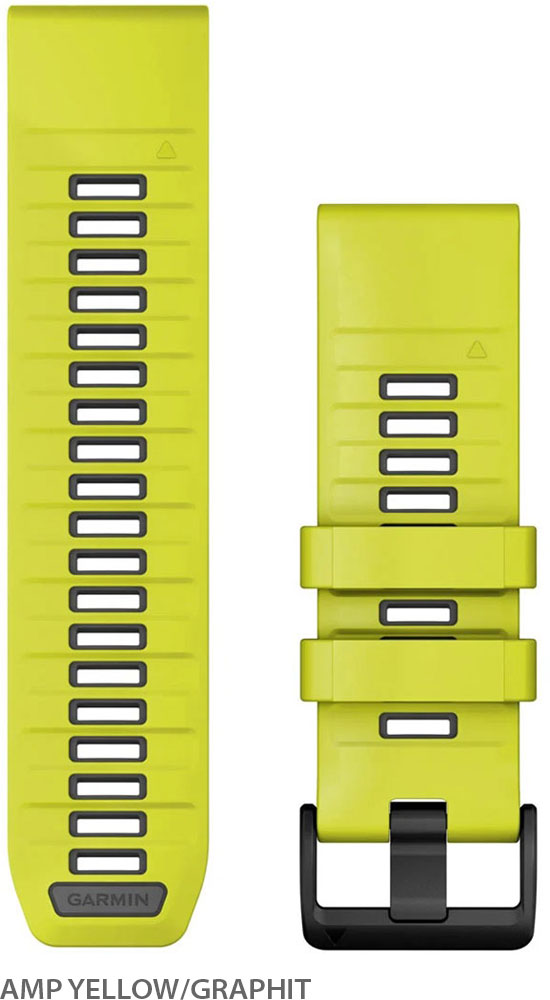 Garmin fenix 8x 7x 6x bracelet en silicone quickfit™ 26 mm