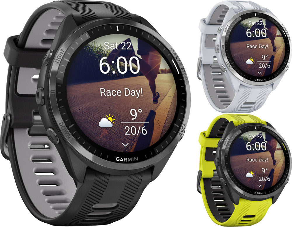 Garmin Forerunner 965 - Montre intelligente multisports GPS 47 mm