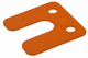 Plaque d'impression Go avec fente étiquette orange de 2 mm ; 48 par sac | 240 pièces - 17434742