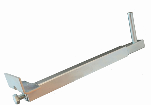 Pince de façade Gb 370x80 galvanisée 350-460 mm étiquette | 1 pièce - 17710205