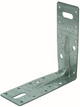 Ancrage d'angle Gb avec rainure 150x150 60x2,5 étiquette galvanisée sendzimir | 1 pièce - 17781915