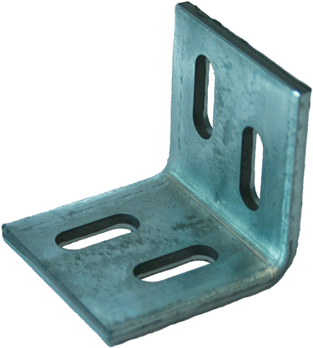 Ancrage d'angle Gb lourd 60x60 60x5,0 sendzimir galvanisé | 25 pièces - 17224550