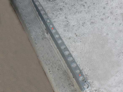 Ligne d'angle Gb pour chape sable-ciment 90x60x1150 galvanisée | 1 pièce - gb105090