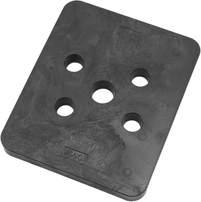 Plaque haute pression Gb 100x120x10 abs charge de pression 16200kg; 48 par sac - 349210