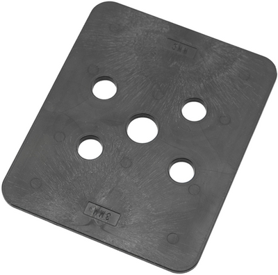 Plaque haute pression Gb 100x120x3 abs charge de pression 16200kg; 144 par sachet - 349203