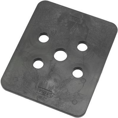 Plaque haute pression Gb 100x120x5 abs charge de pression 16200kg; 96 par sac - 349205