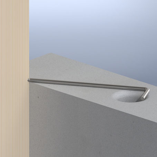 Ancrage de cadre Gb 200x50x6 galvanisé | 100 pièces - 17734206