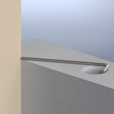 Ancrage de cadre Gb 200x50x6 galvanisé | 100 pièces - 17734206